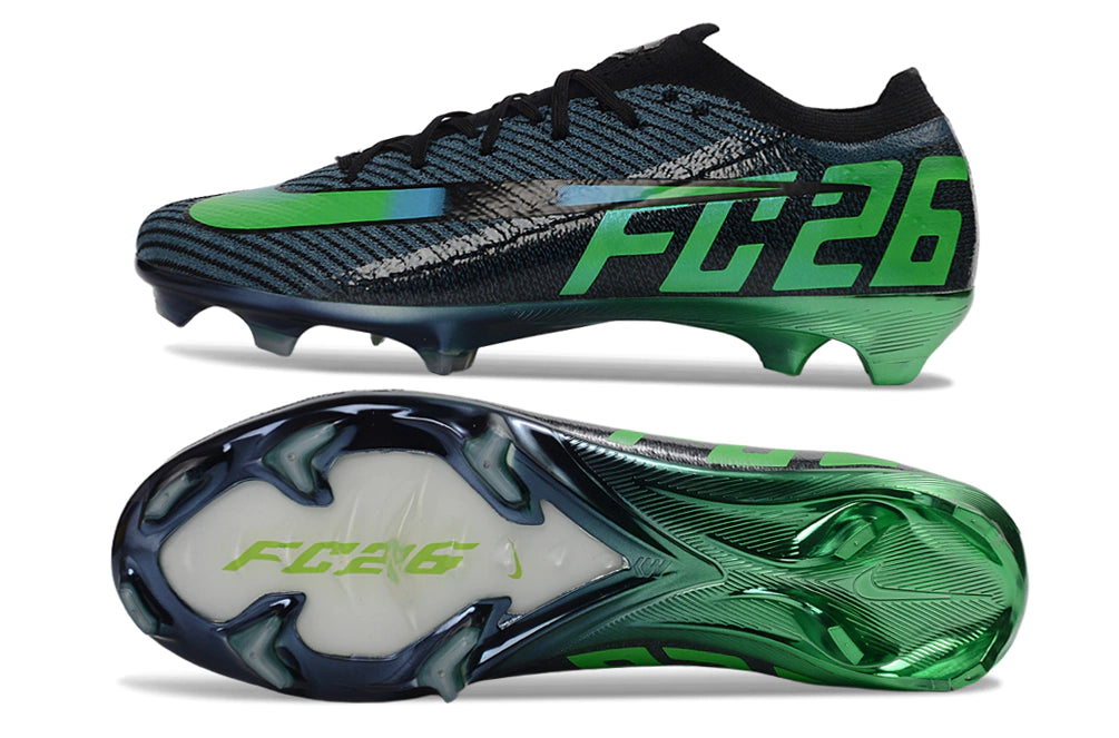 Chuteira Nike Air Zoom Mercurial Vapor 16 Elite FG - Preto/Verde