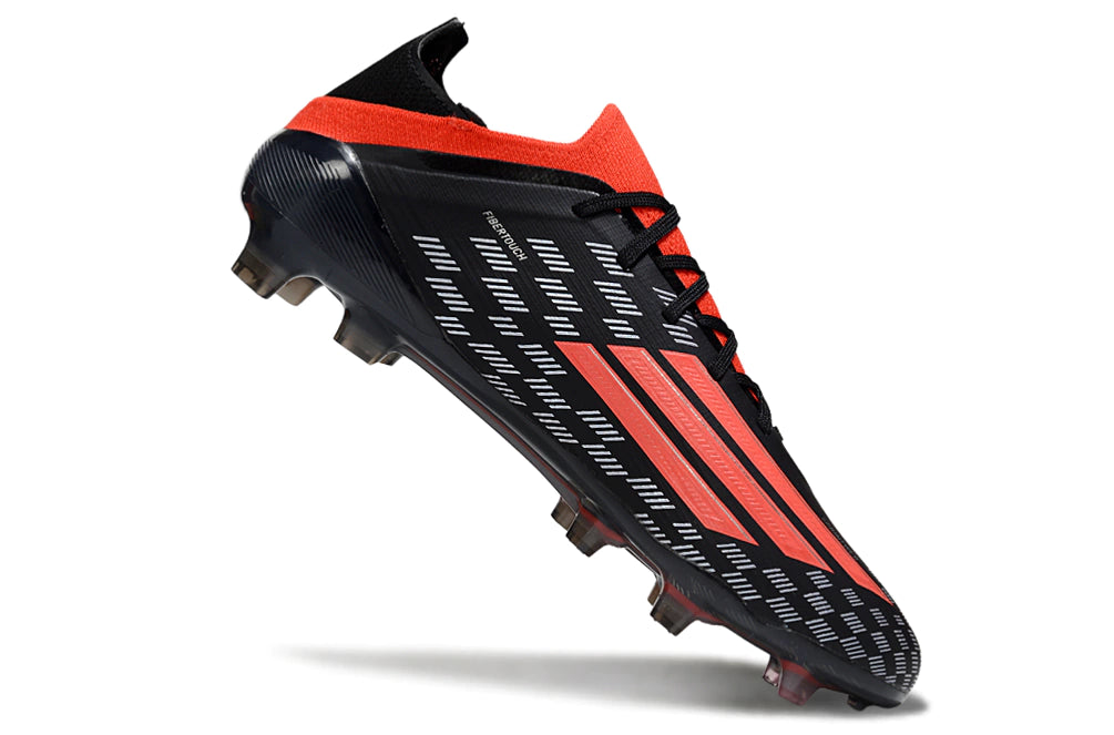 Chuteira Adidas F50 X Campo - Preto/Vermelho