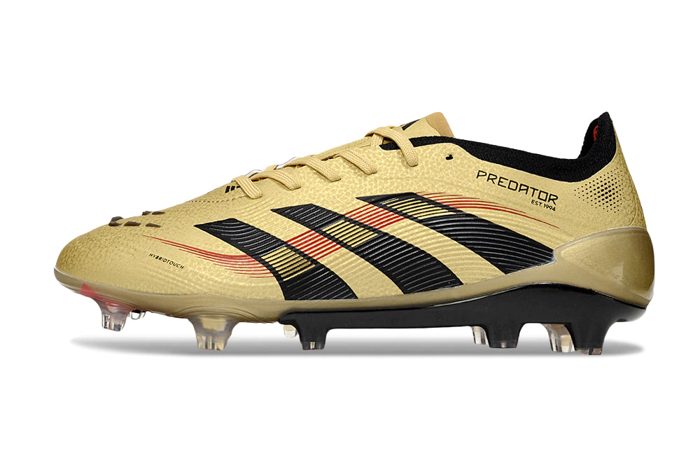 Chuteira Adidas Predator Elite 25 Campo FG - Dourado