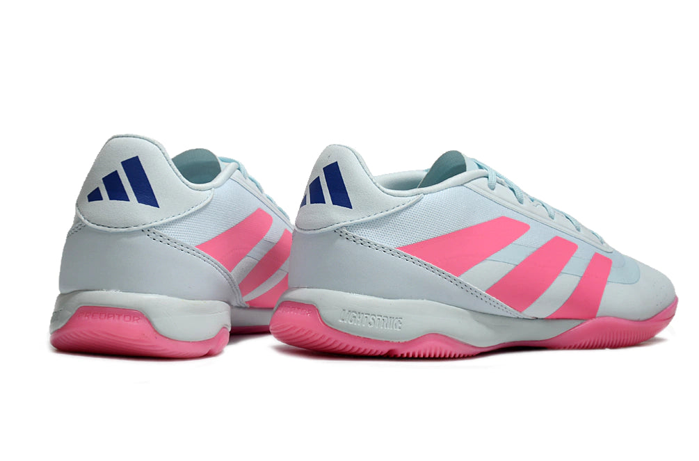 Chuteira Adidas Predator Elite Futsal - Azul/Rosa