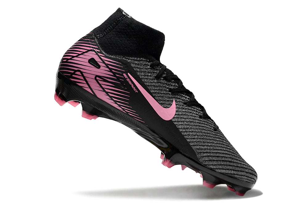 Chuteira Nike Mercurial Superfly 10 Elite Campo - Preto/Rosa