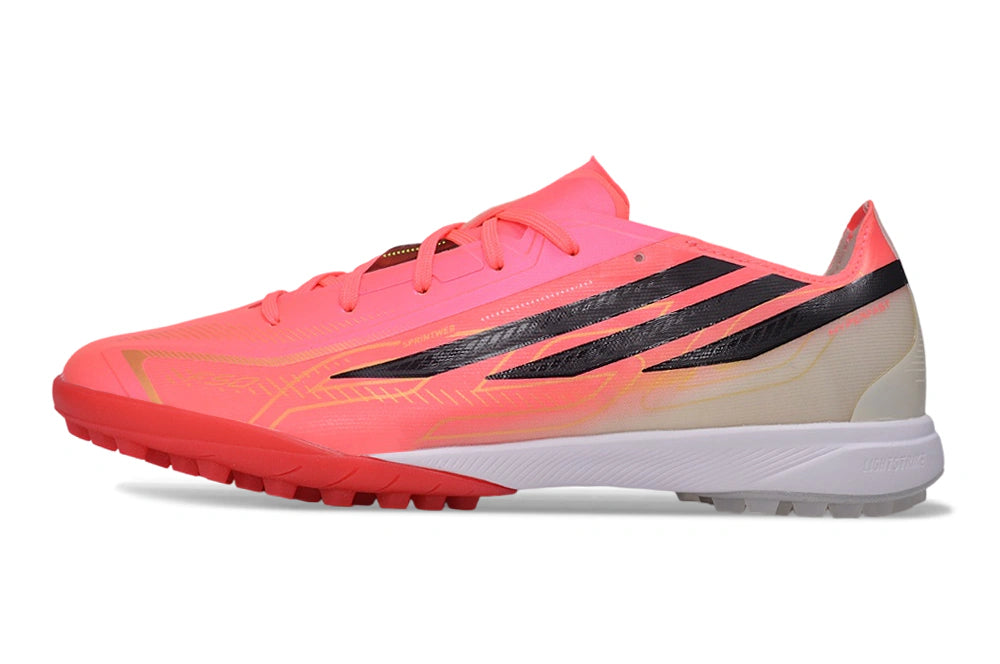 Chuteira Adidas F50 HyperFast TF - Rosa