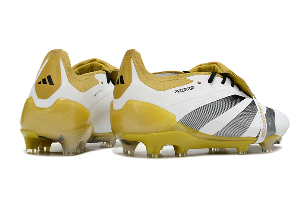 Chuteira Adidas Predstrike Elite Campo - Branco/Preto
