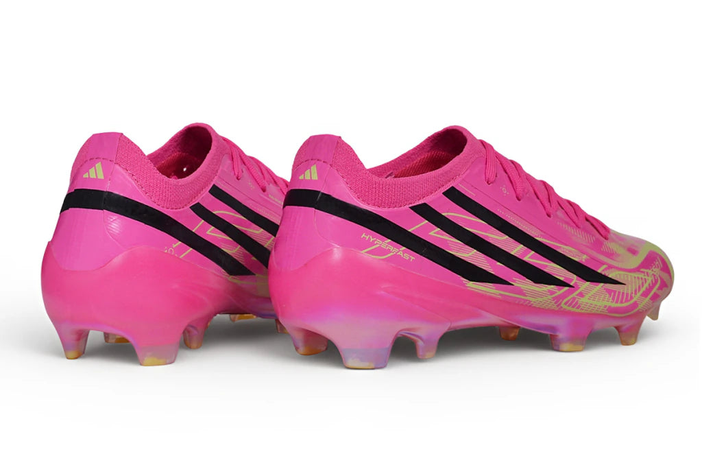 Chuteira Adidas F50 Hyperfast Eltie FG - Rosa
