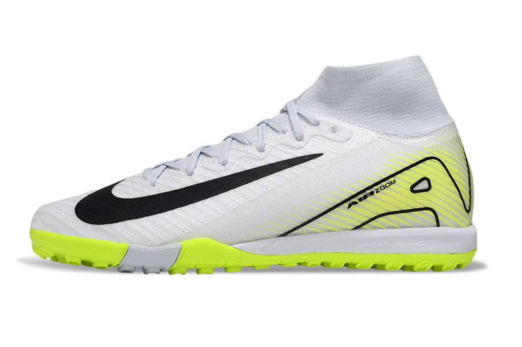 Chuteira Nike Mercurial Superfly 10 Elite Society - Branco/Verde