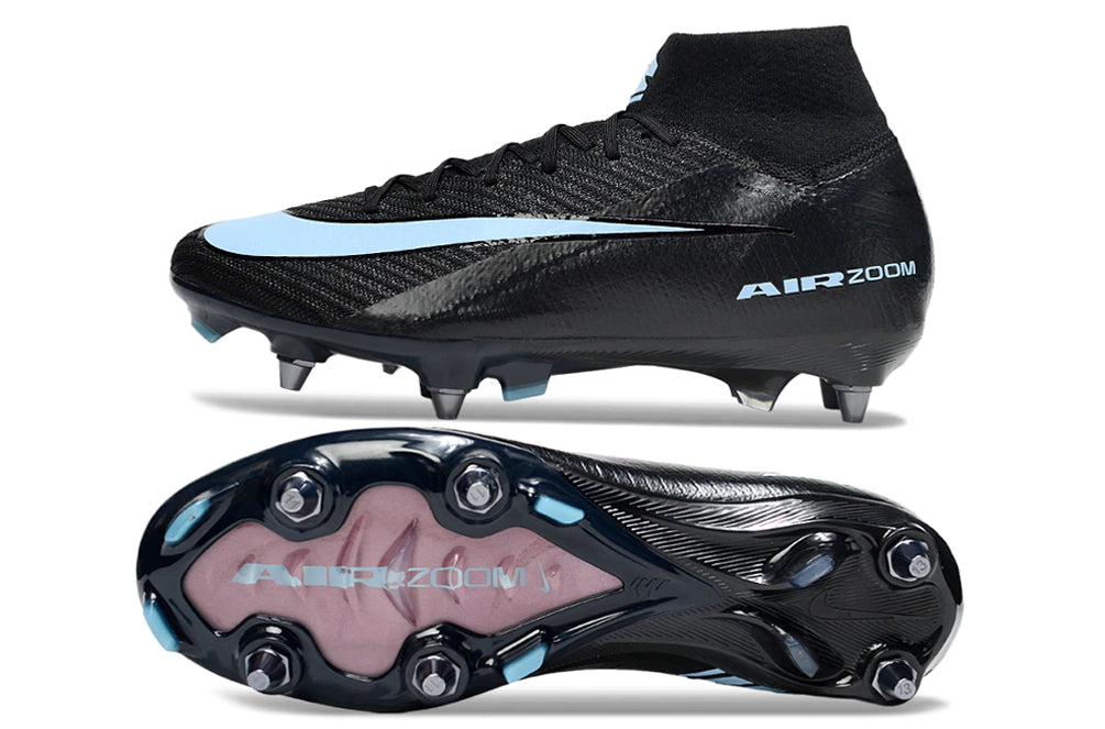 Chuteira Nike Air Zoom Mercurial Superfly 10 Elite SG - Preto
