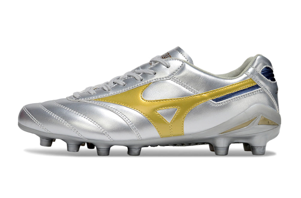 Chuteira Mizuno Morelia Neo Campo -Prata