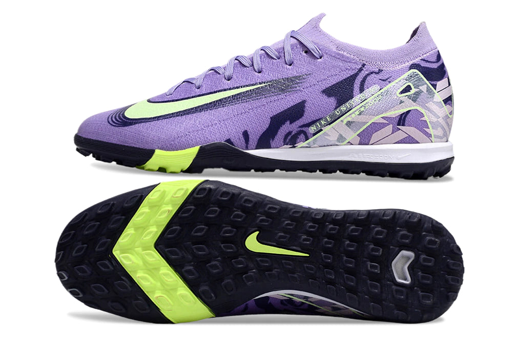 Chuteira Nike Mercurial Vapor 16 Elite Society - Roxo/Branco/Verde