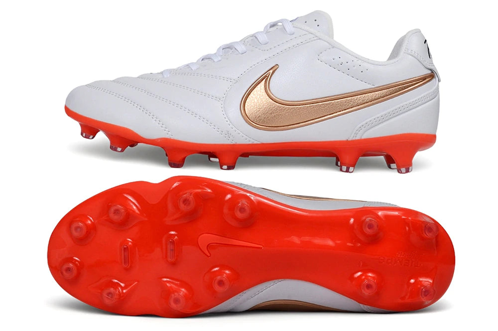 Chuteira Nike Tiempo Ligera Pro FG - Branco