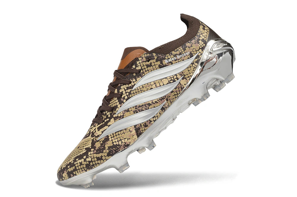 Chuteira Adidas Predator Elite 26 Campo FG - Marrom