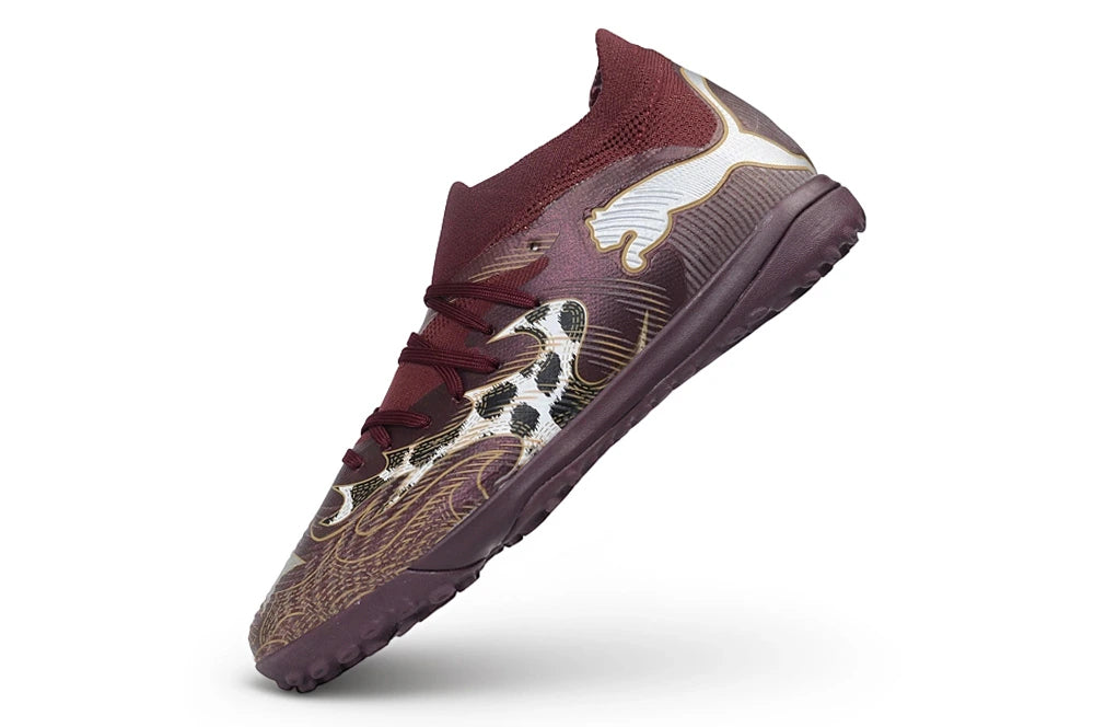 Chuteira Puma Future 9 Ultimate TF - Marrom