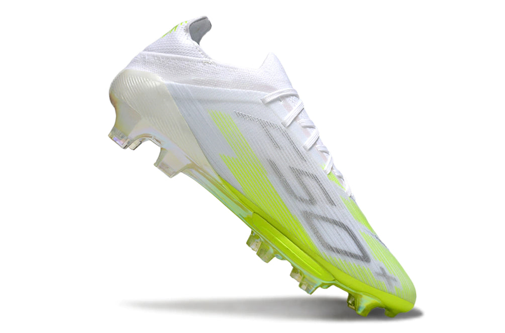 Chuteira Adidas F50.1 Elite Campo - Branco/Verde