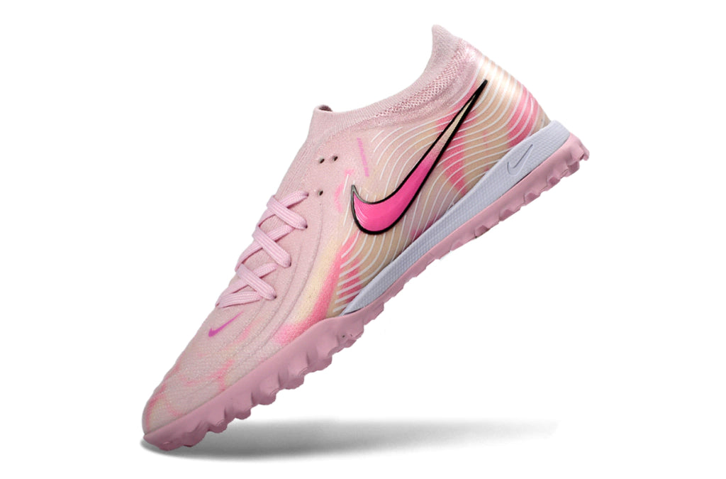 Chuteira Nike Phantom GX 2 Elite Society TF - Rosa