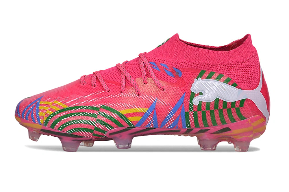 Chuteira Puma Future 8 Ultimate Campo FG - Rosa