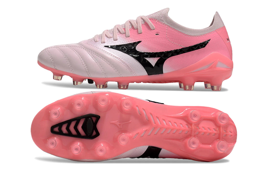 Chuteira Mizuno Morelia Neo 4 Campo - Rosa