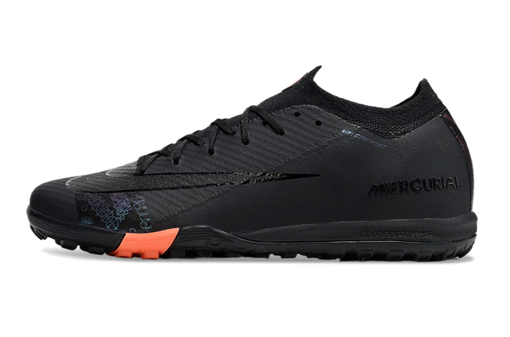 Chuteira Nike Mercurial Vapor 16 Elite Society - Preto/Laranja