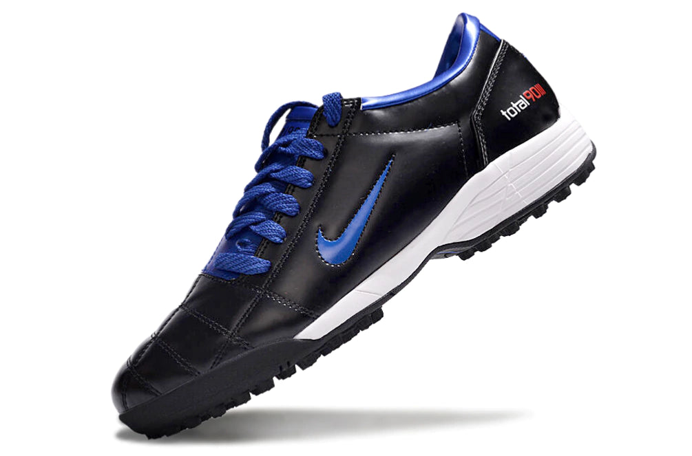 Chuteira Nike Total 90 Society - Preto/Azul