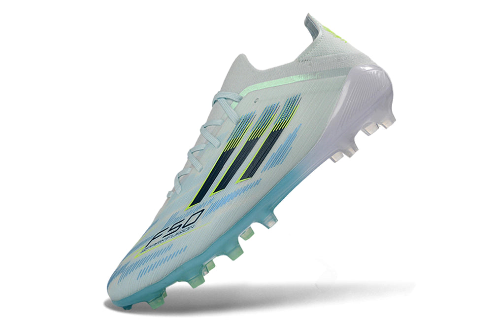 Chuteira Adidas F50 X Campo - Azul/Branco