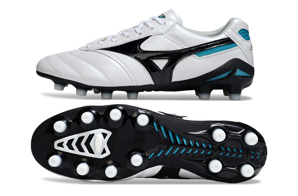 Chuteira Mizuno Morelia Neo Campo - Preto/Branco