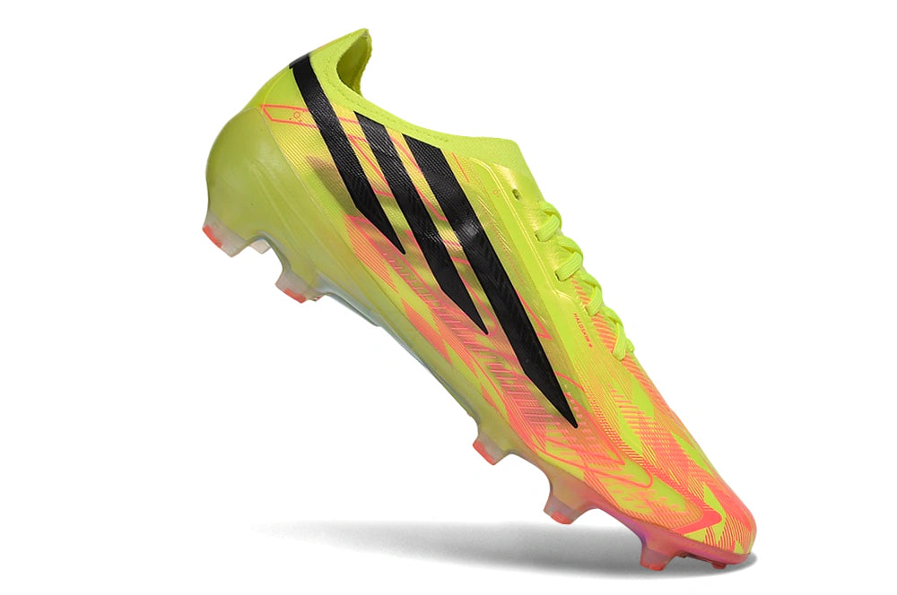 Chuteira Adidas F50 Hyperfast Eltie FG - Amarelo