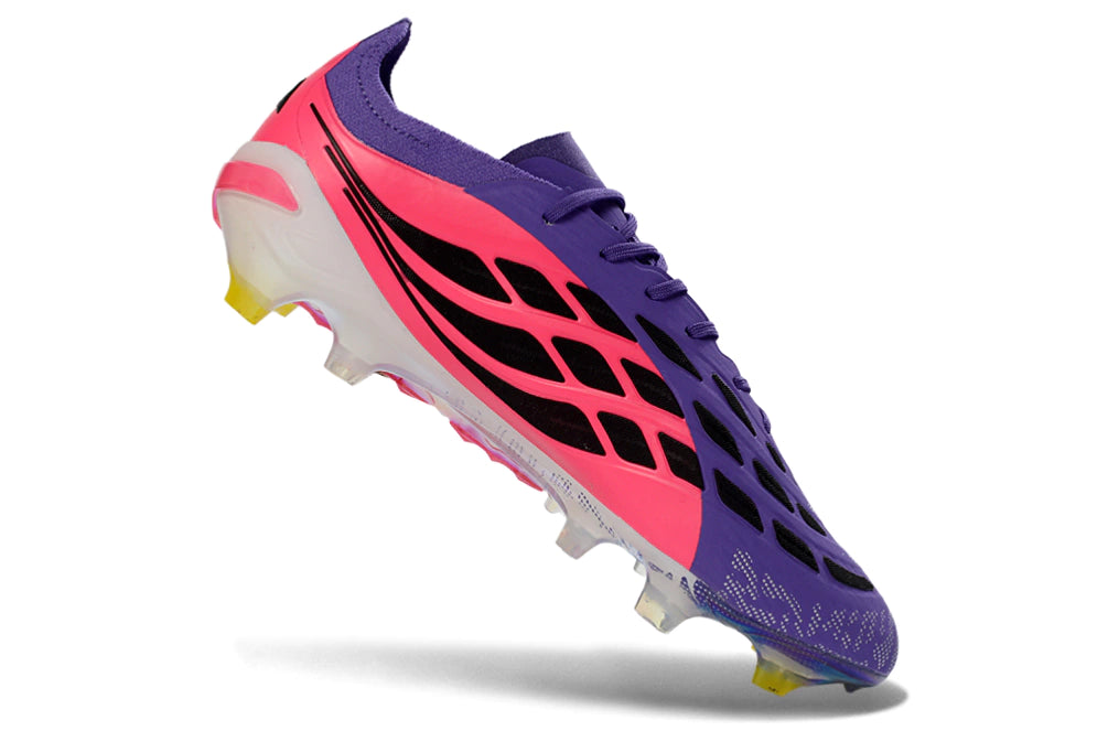 Chuteira Adidas Predator Elite 26 Campo FG - Roxo/Rosa