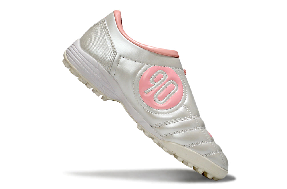 Chuteira Nike Total 90 Society - Prata/Rosa