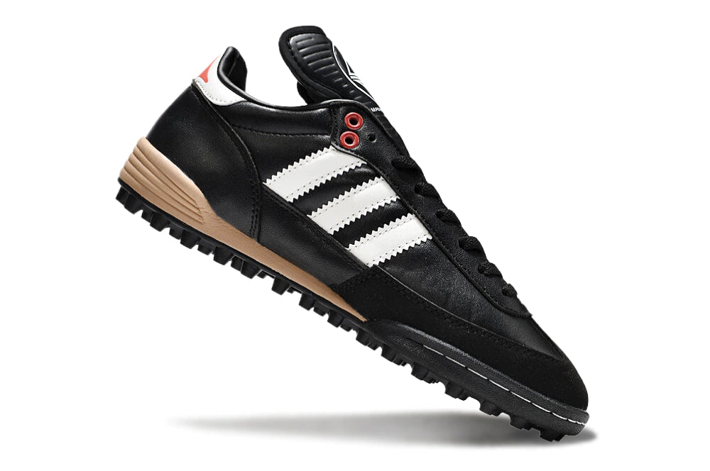 Chuteira Adidas Copa Mundial SPZL Society - Preto/Branco/Bege