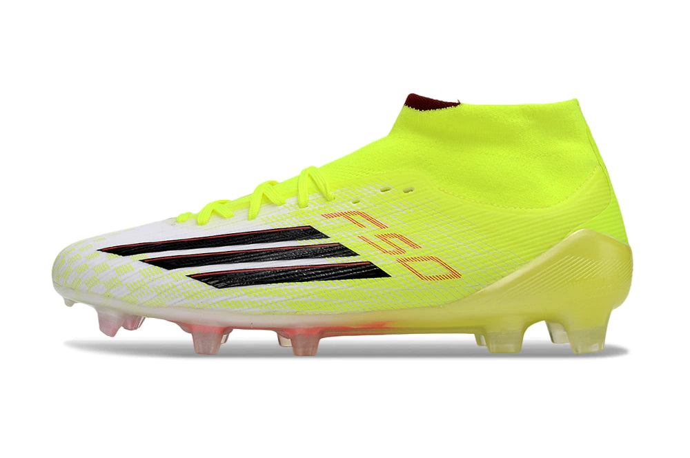 Chuteira Adidas F50 Elite Mid Campo - Amarelo