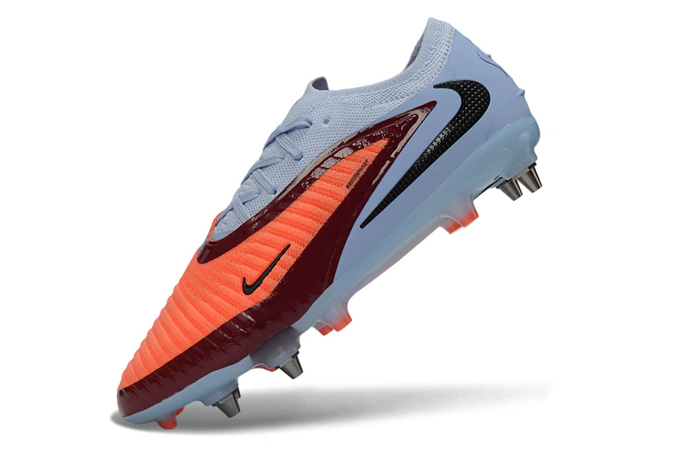Chuteira Nike Phantom 6 Elite SG - Azul/Laranja