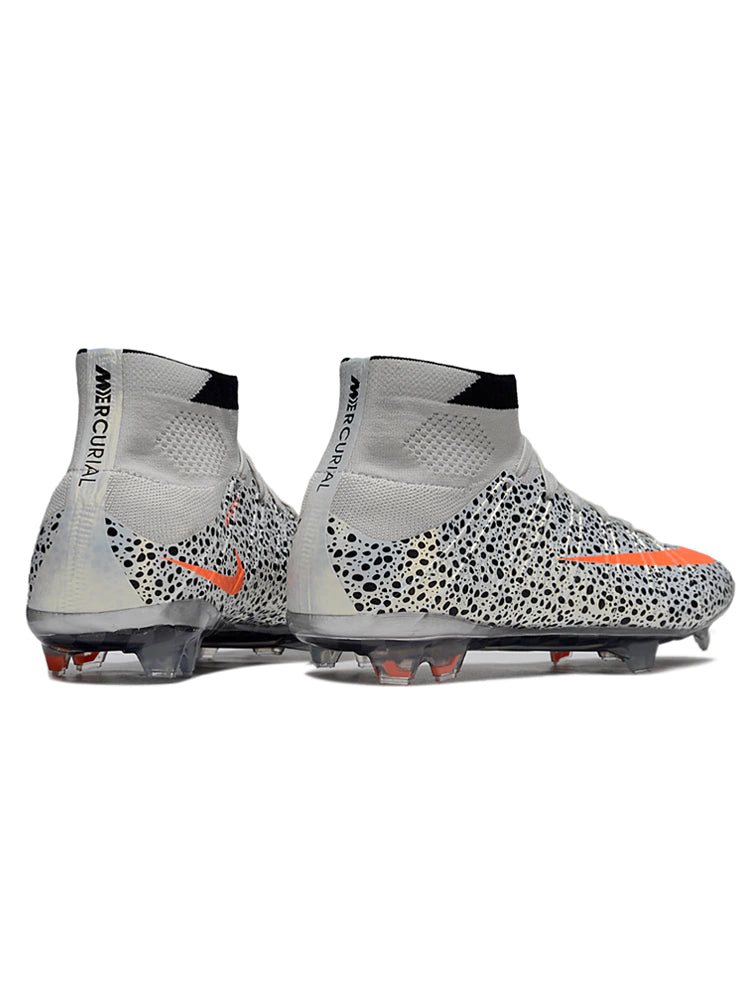 Chuteira Nike Mercurial Superfly 4 Elite Campo - Preto/Branco