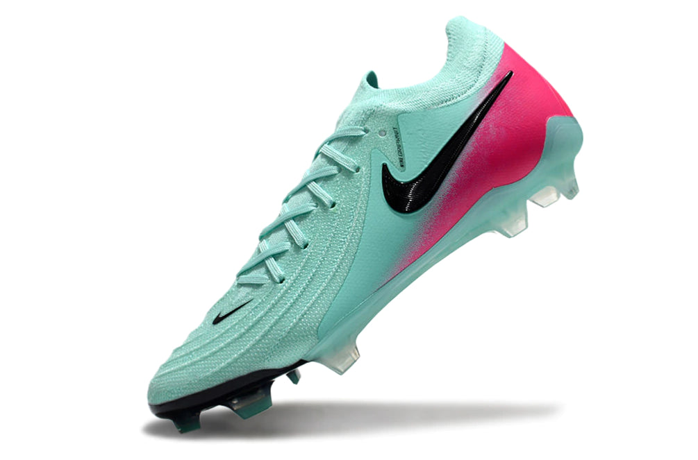 Chuteira Nike Campo Phantom GX2 Elite Campo FG - Azul/Rosa
