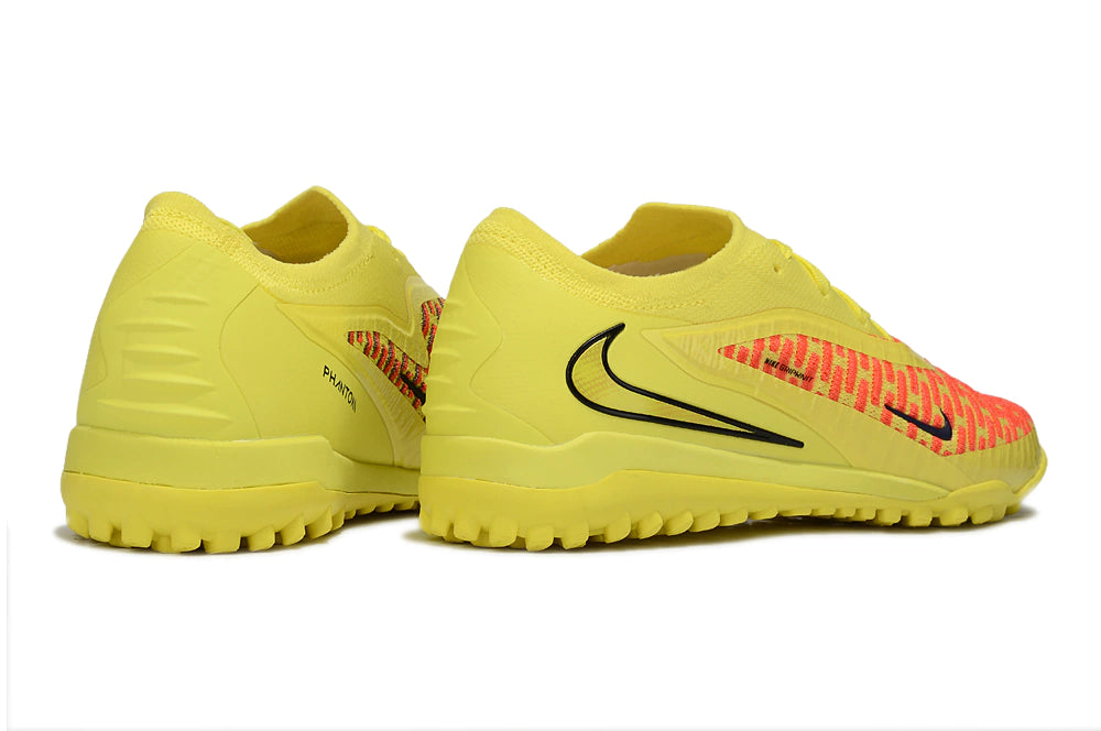 Chuteira Nike Phantom ReactX 6 Pro Society TF - Amarelo