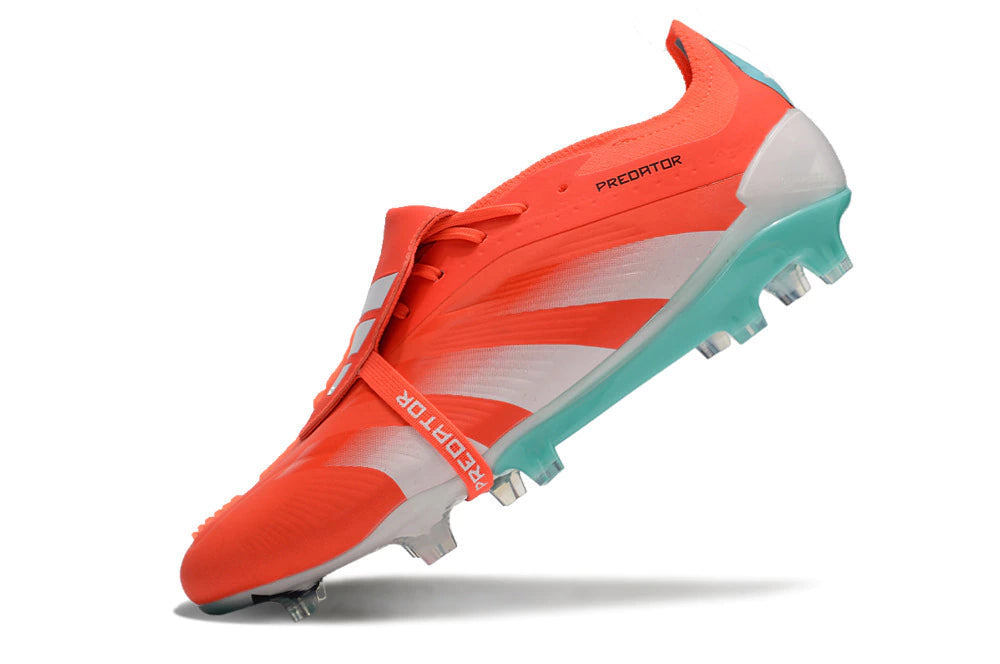 Chuteira Adidas Predstrike Elite Campo - Vermelho/Branco