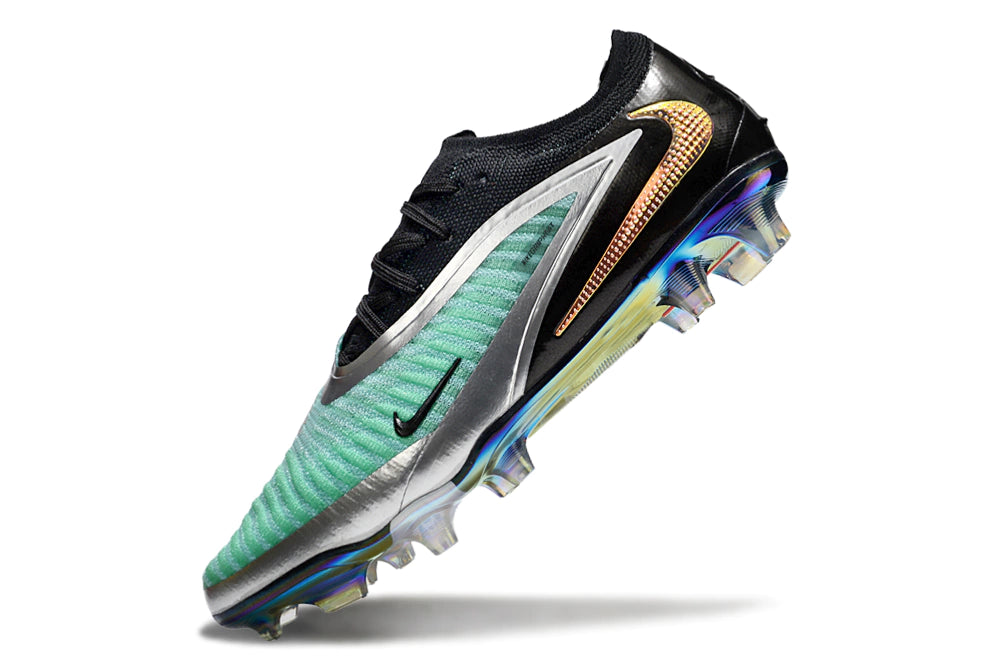 Chuteira Campo NIKE Phantom 6 Elite FG - Azul/Preto