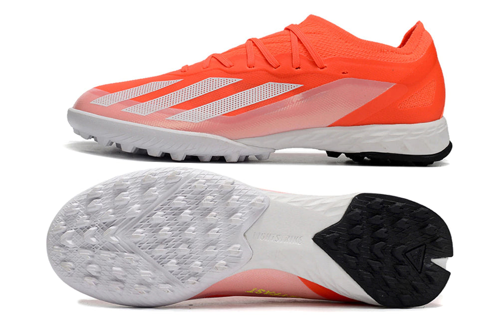 Chuteira Adidas X CrazyFast.1 Society TF "Energy Citrus Pack"