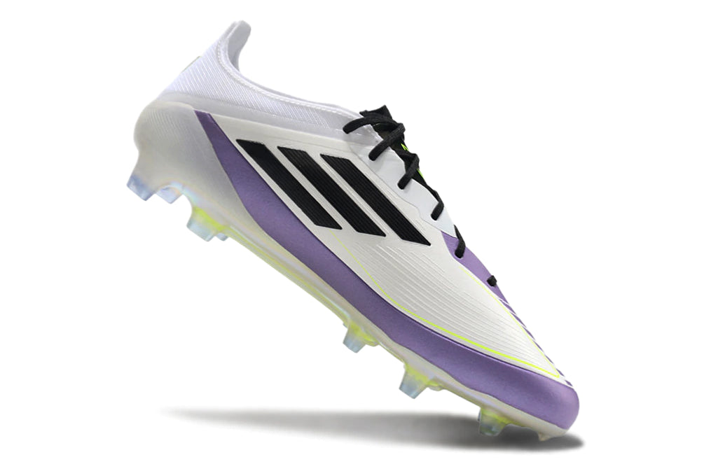 Chuteira Adidas F50 X Campo - Branco/Lilas
