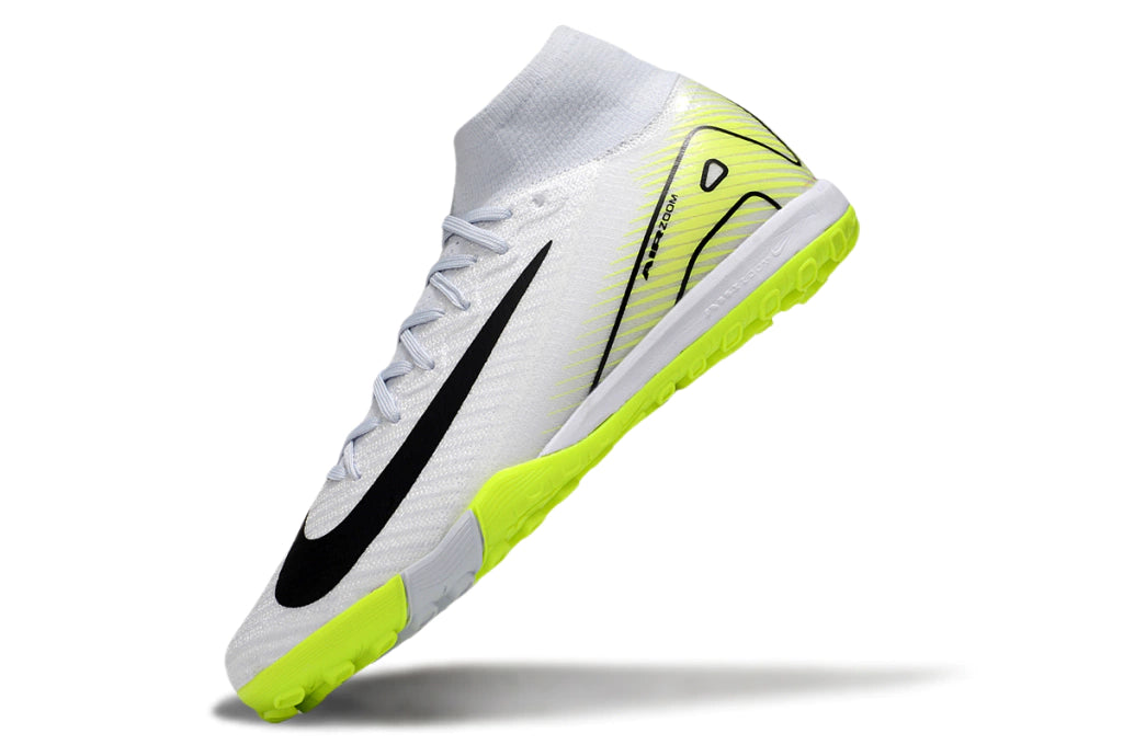 Chuteira Nike Mercurial Superfly 10 Elite Society - Branco/Verde