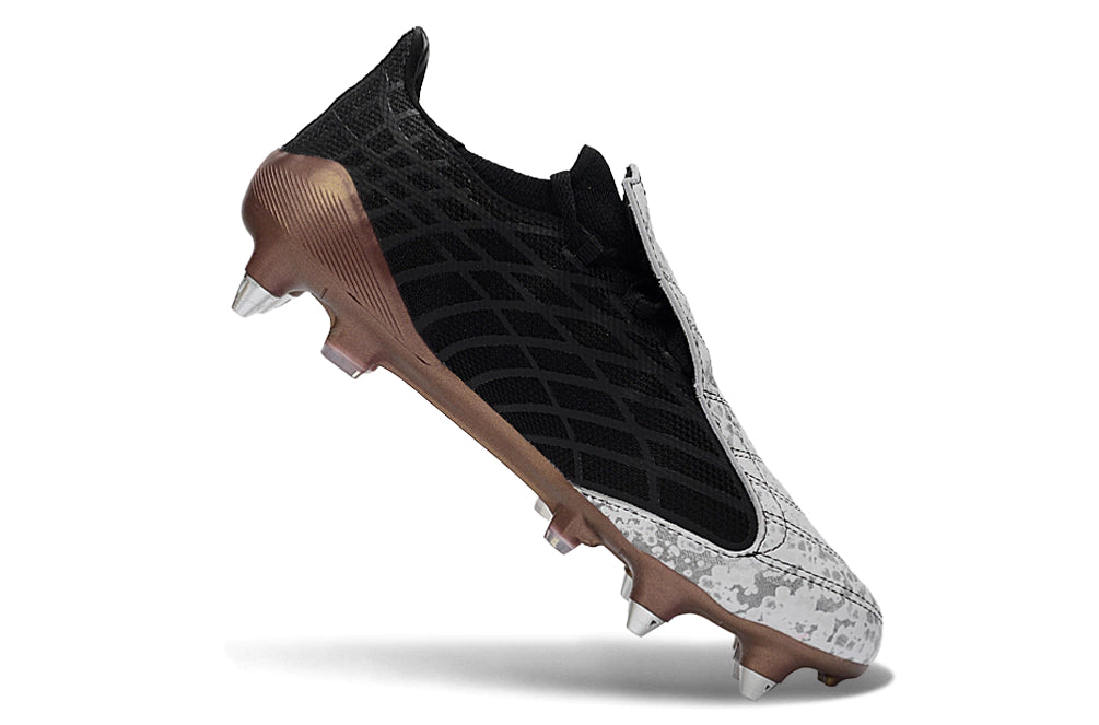Chuteira Adidas F50 Spider SG - Preto/Branco