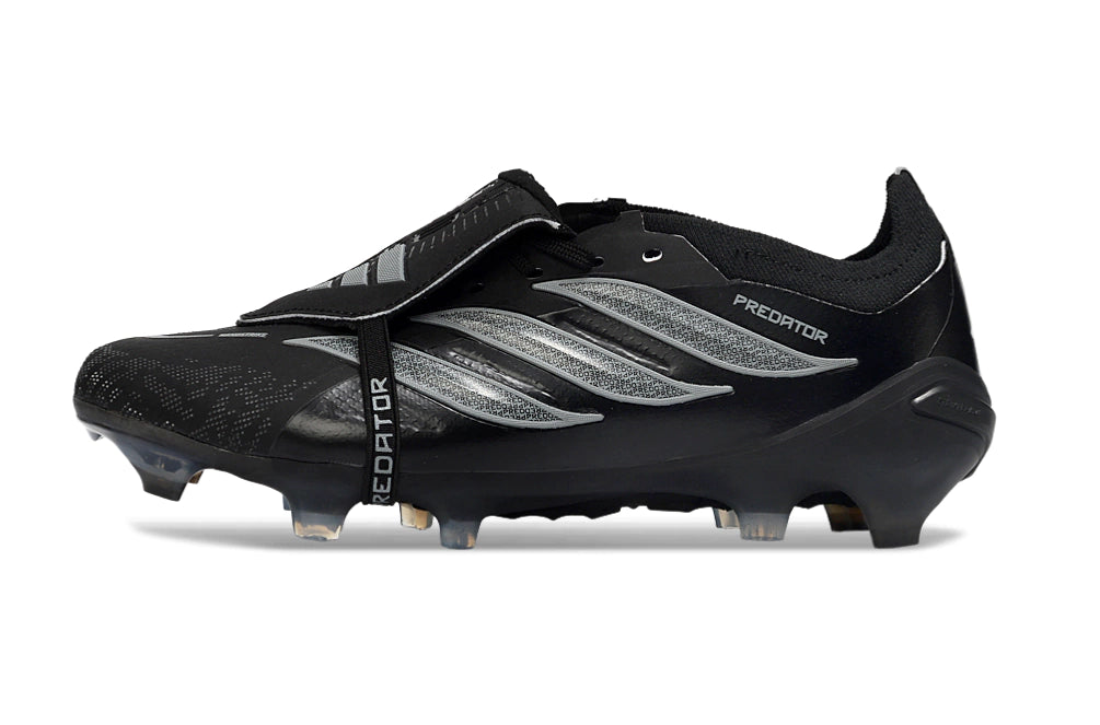 Chuteira Adidas Predator Tongue 26 Elite FG - Preto
