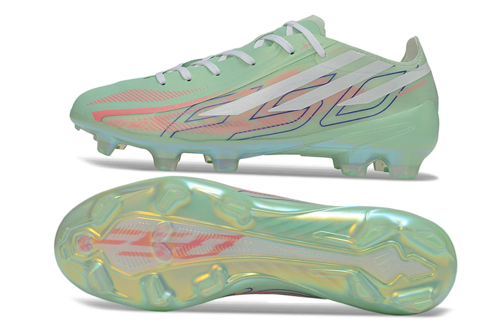 Chuteira Adidas F50 Hyperfast FG - Verde
