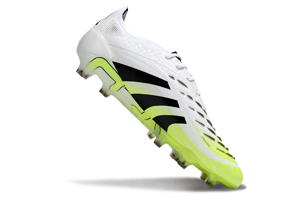 Chuteira Adidas Predator Elite 25 Campo FG - Branco/Verde