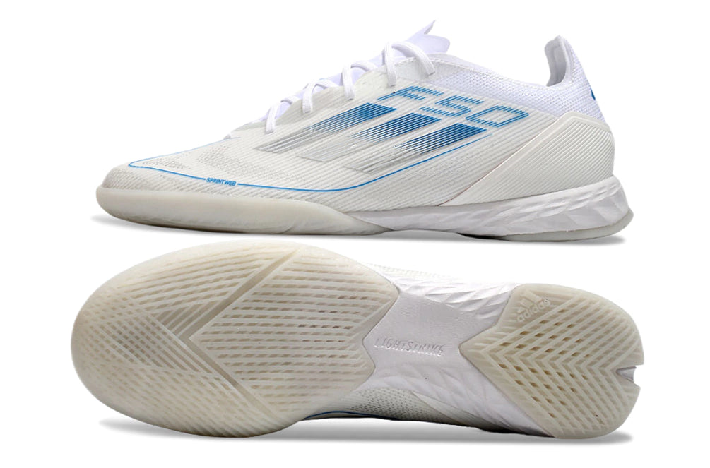 Chuteira Adidas X F50 Futsal - Branco/Azul