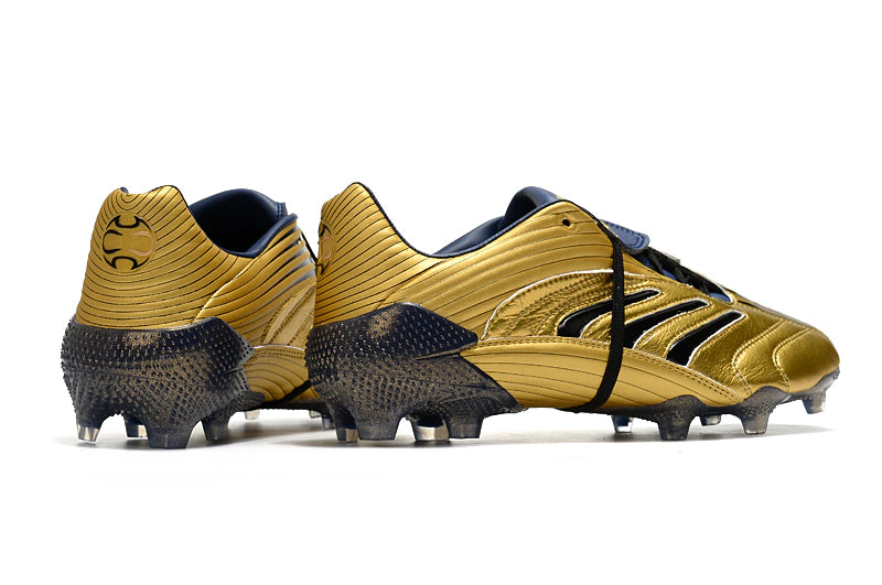 Chuteira Adidas Predator Absolute 20 FG - Dourado/Azul
