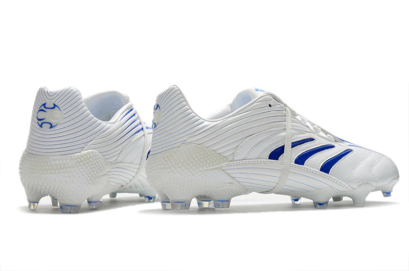 Chuteira Adidas Predator Absolute 20 FG - Branco/Azul