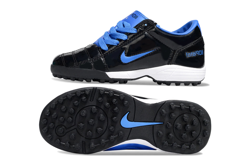 Chuteira Nike Total 90 Society - Azul/Preto