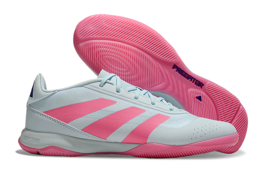Chuteira Adidas Predator Elite Futsal - Azul/Rosa
