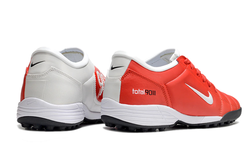 Chuteira Nike Total 90 Society - Vermelho/Branca