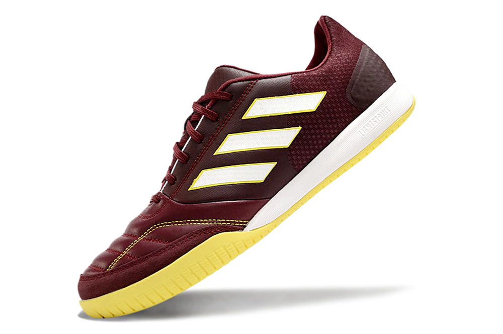 Chuteira Adidas Top Sala Futsal - Vermelho/Amarelo