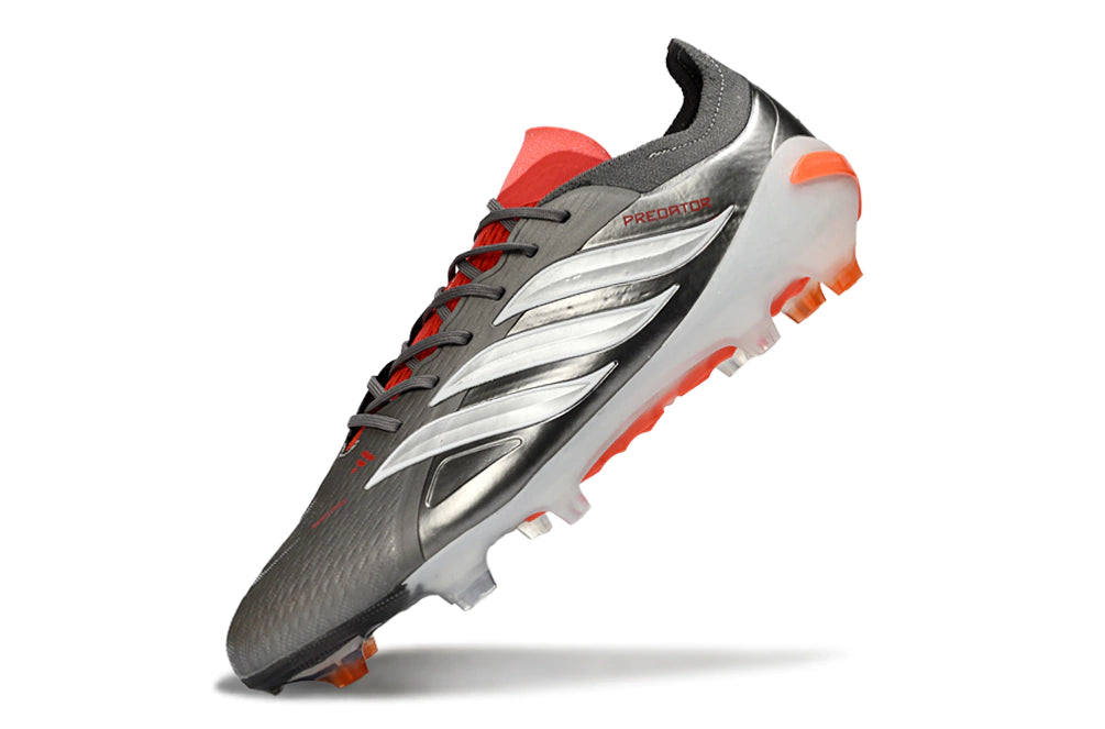 Chuteira Adidas Predator Elite 26 Campo FG - Prata