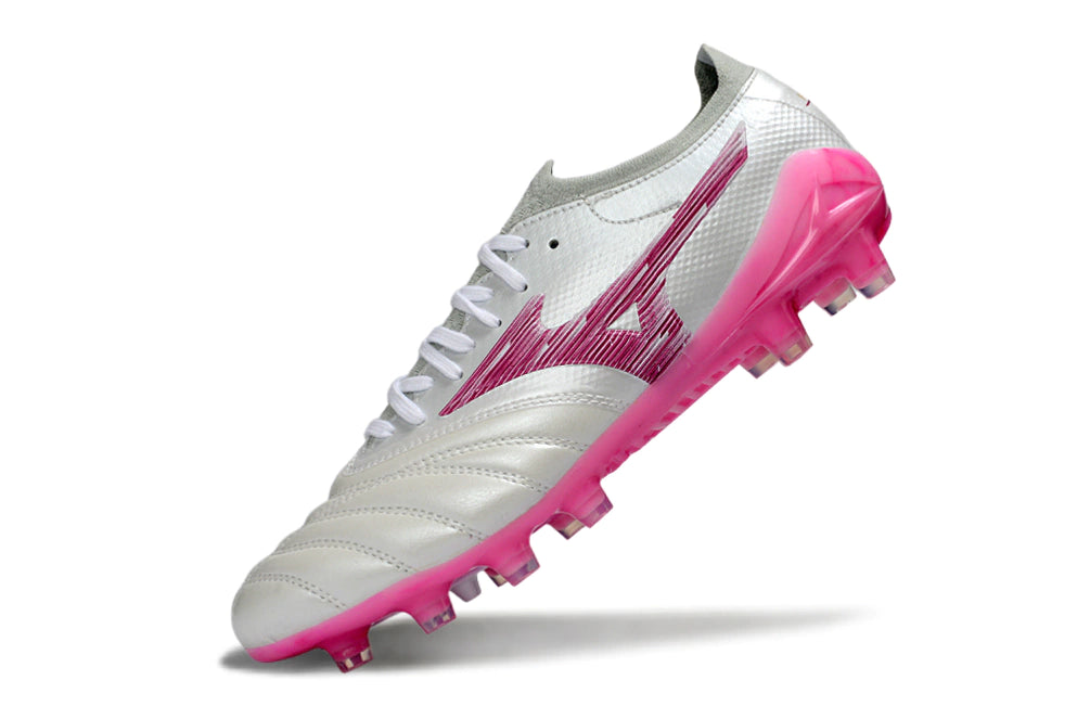 Chuteira Mizuno Morelia Neo 4 Campo - Rosa